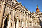 Ananda temple Bagan, Myanmar. Open-sided pavilion. 
